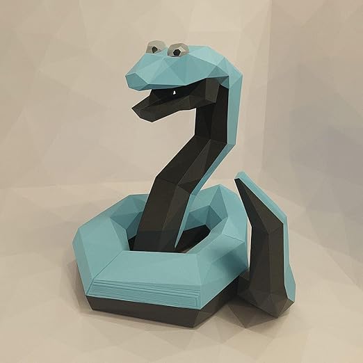 AKURAM ROBO Magnetic Snake Puzzle Toy – with 19 Pieces 3D Multicolor Eco-Friendly Brain Tease - Image 4