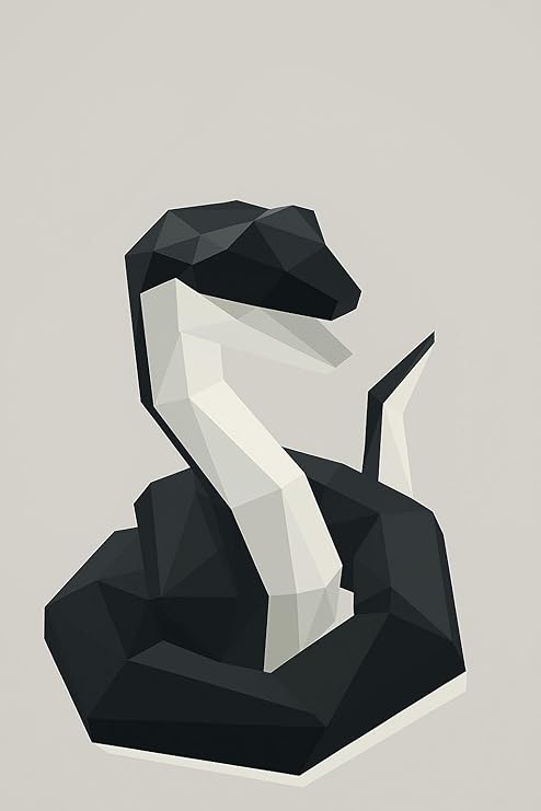 AKURAM ROBO Magnetic Snake Puzzle Toy – with 19 Pieces 3D Multicolor Eco-Friendly Brain Tease - Image 3