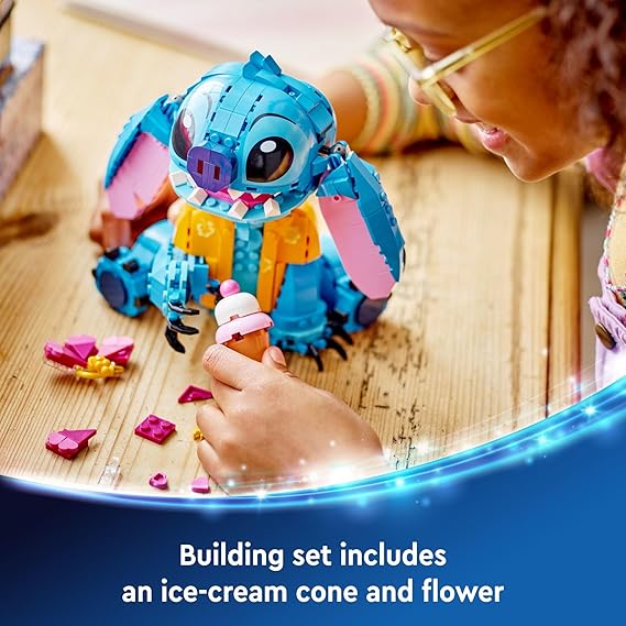 LEGO Disney Stitch Toy Building Kit, Fun Disney Gift for Girls, Boys and Lovers of The Hit Movie Lilo and Stitch - Image 4