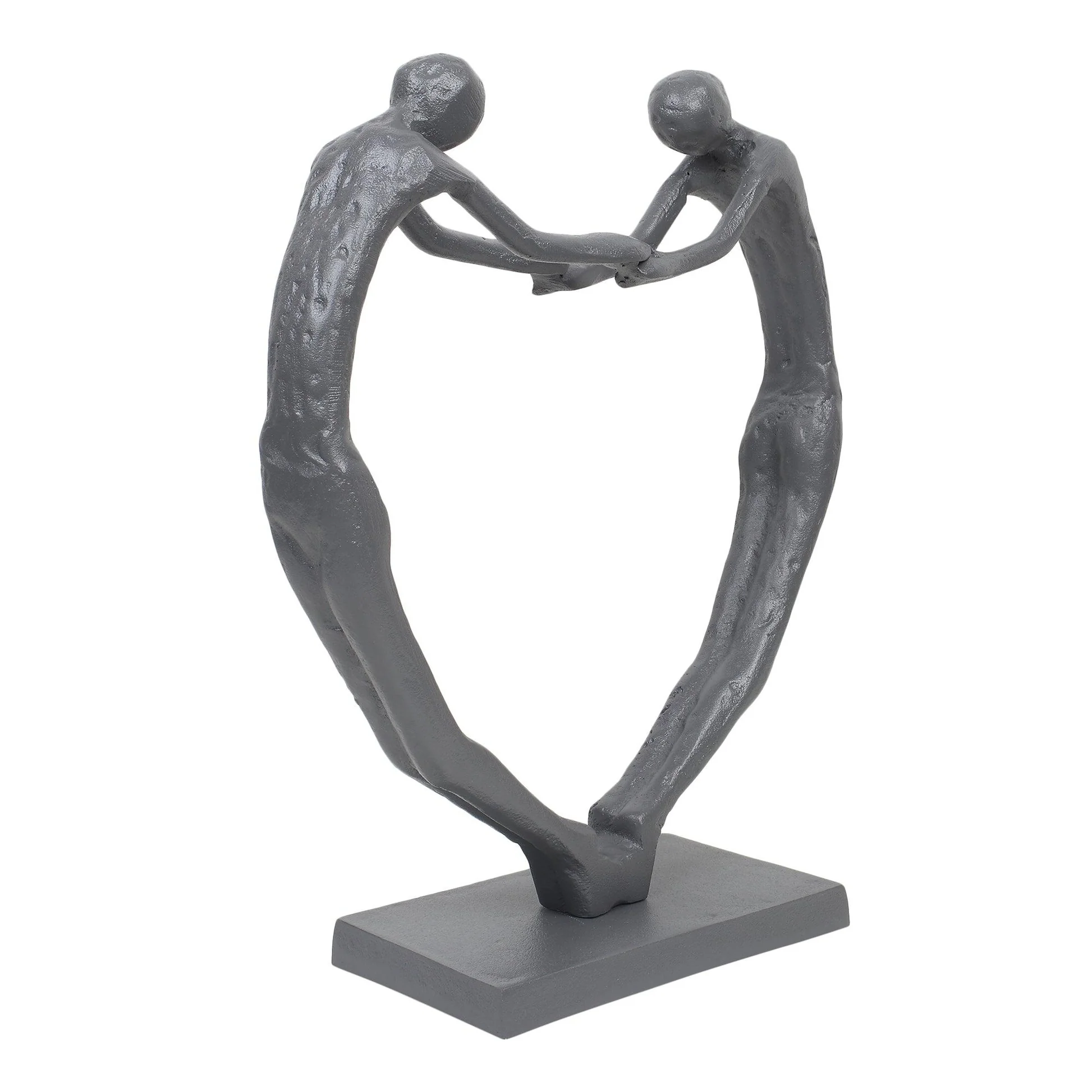 Heartfelt Harmony Designer Sculpture | Decorative Showpiece for Living Room | Romantic Sculpture - Image 2